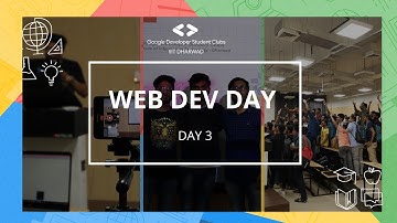 WEB-DEVELOPMENT WORKSHOP | DAY-3| GDSC IIIT -DHARWAD