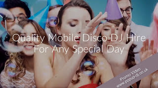 Wedding DJ Hire - Mobile Disco DJ Hire - Margate, Ramsgate, Broadstairs, Canterbury, Thanet, Kent.