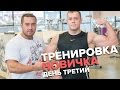 Тренировка для новичка: Ноги и Плечи (День 3). Сергей Югай