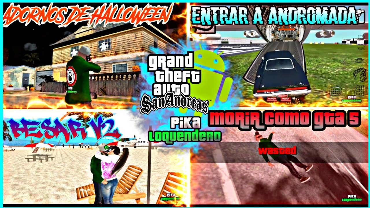 Los Mejores Mods  para gta  sa android  YouTube