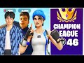 46 KILLS EN ARENA LIGA DE CAMPEONES (13,000 PUNTOS) CON PGOD Y ALLIEGE | Fortnite