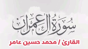 سورة " ال عمران " للقارئ / محمد حسين عامر