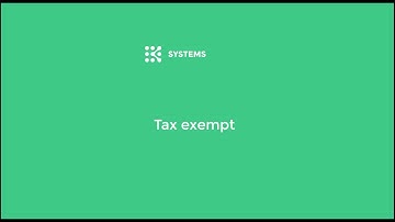 Tax exempt in KRISP POS