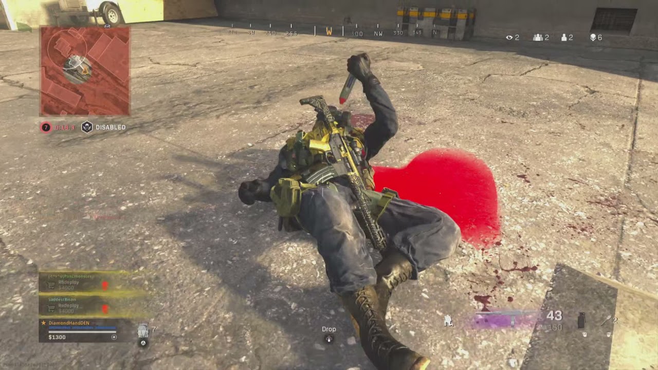 Warzone throwable compilation