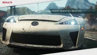 Need for Speed™ Most Wanted (2012) Beating Most Wanted #7 Lexus LFA