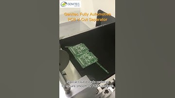 Genitec Inline Fully Automotive PCB V-Cut Machine