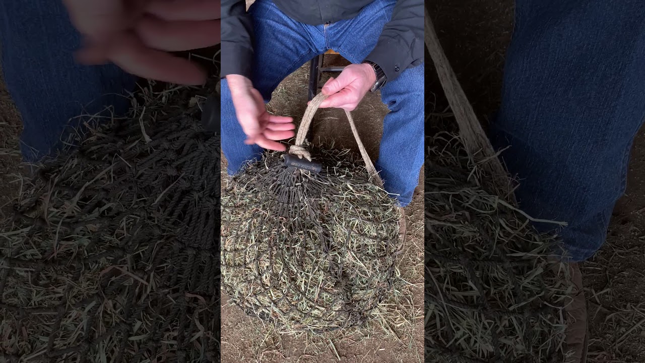 Tying a Hay Bag YouTube