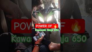 Kawasaki Ninja 650 Power 🔥 #automobile #kawasaki #ninja #youtubeshorts #shortsfeed #shorts