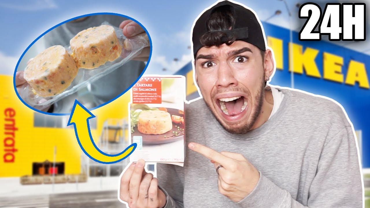 MANGIO SOLO CIBO DI IKEA PER 24 ORE!!! *DISGUSTOSO*