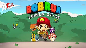 Bob Run - Levels 11-15 / Gameplay Walkthrough (Android, iOS)
