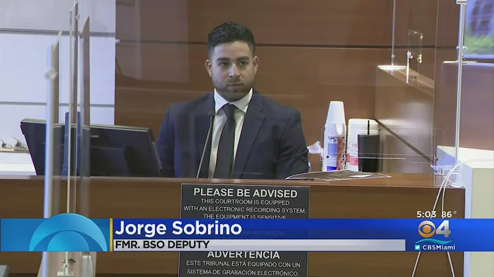 Ex-BSO Deputy Jorge Sobrino Testifies In Inmate Be...