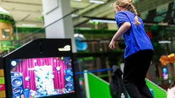 ValoJump (by Valo Motion) with "Jump Theater" Game - Trampoline Gaming - Supplied by Multiplay
