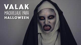 Maquillaje de Valak / El Conjuro 2 MUY FÁCIL!