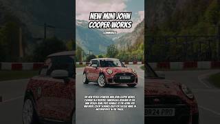 New MINI John Cooper Works to Debut at 24 Hours of Nürburgring Ahead of its World Premiere.