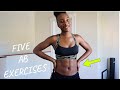 Ab workout routine  5 ab exercises