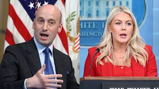 Stephen Miller heaps on praise for role model Leavitt as she resigns