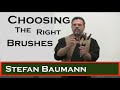 Choosing Brushes for oil painting