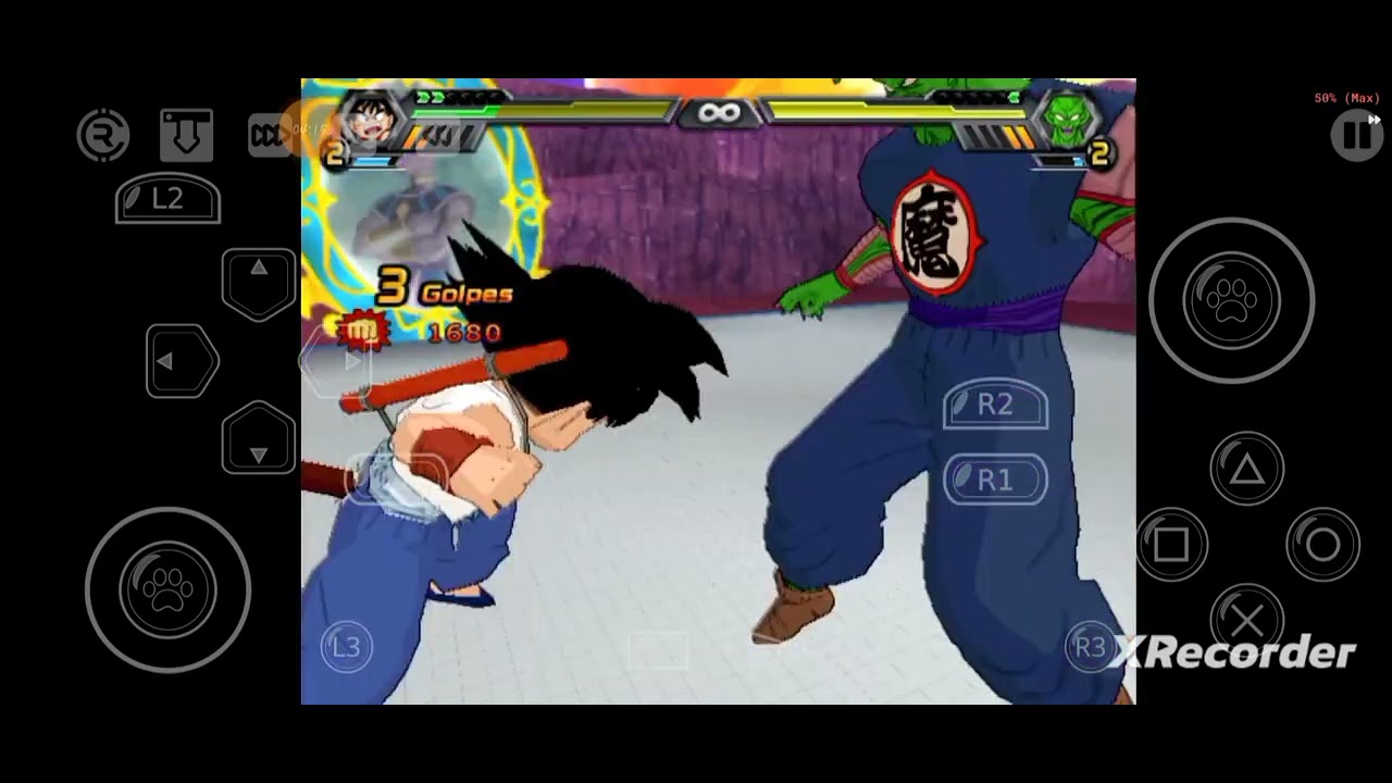 Goku vs Demon King Piccolo Dragon Ball Z Budokai Tenkaichi 4 YouTube