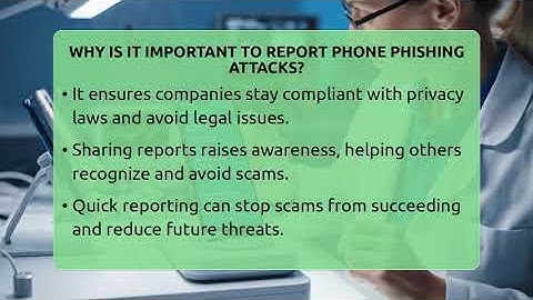 Why Is It Important To Report Phone Phishing Attacks? - Phone Fix and Features