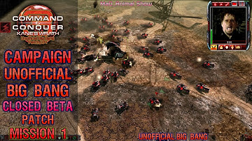 C&C Kanes Wrath Campaign Unofficial Big Bang Patch Test Version Mission 1 Rio Insurrection