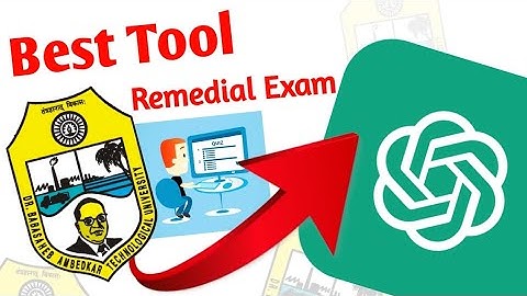 इस तरह करो DBATU Remedial Exam की Preparation ChatGPT से | How to get Highest Marks in Remedial Exam
