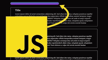 Creating a Page Scroll Indicator with JavaScript by #huxnwebdev