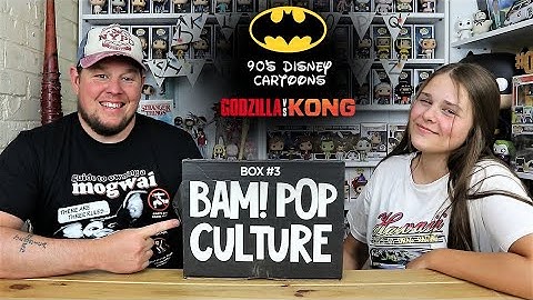 Opening THE BAM BOX Pop Culture Box / Geek Box - 90s Disney , Batman & More - UK