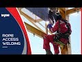 Rope access welding  dexon training