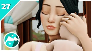 Our last baby is born and a surprise pregnancy! | Ep.27 | The Sims 4 Snowy Escape