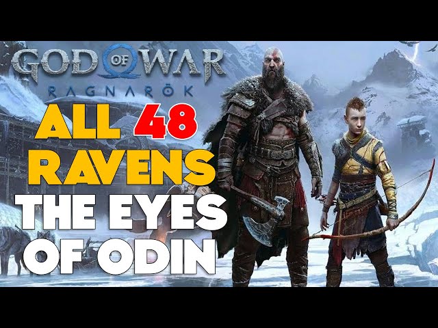 All 48 Odin's Raven Locations God of War Ragnarök The Eyes of Odin