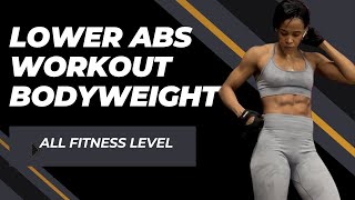 Lower Abs Workout At Home To Tone And Tighten | Beginner Friendly 