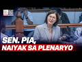 SEN. PIA CAYETANO, NAIYAK SA PLENARYO: I didn’t even hear any of you say, ‘Kumusta na kayo dyan?