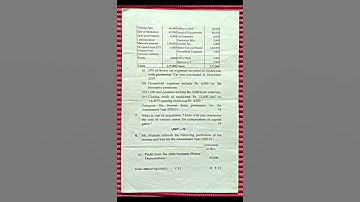 MDU| B.com(pass) TAXATION LAW-I |5th sem march question paper #exam #mdu #questionpaper