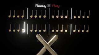 Sticks - Quarter Notes (Staff)