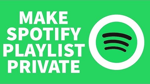 How to Make Spotify Playlist Private || Spotify Playlist || 2022