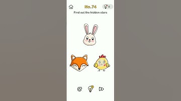 brain out level 74 find out the hidden stars solution walkthrough