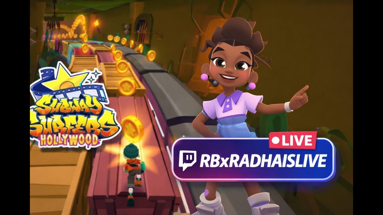 LIVE 🔴 Subway Surfers Extreme Run | World Record Try | Handcam Mobile Gameplay