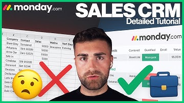 Monday.com Sales CRM Detailed Tutorial | 2025