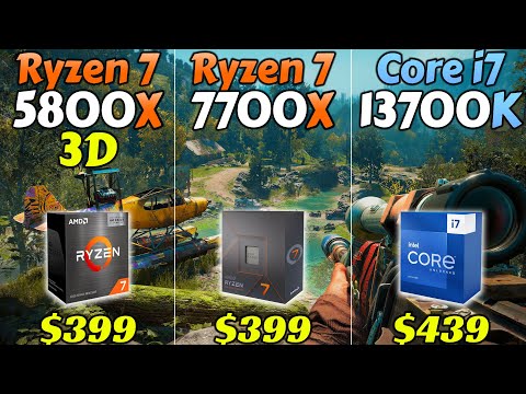 R7 5800X3D vs R7 7700X vs i7-13700K - Which CPU is better Value for Money?