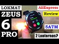 Review completo lokmat zeus 6 pro  prova dgua 5atm 2 lanternas com funes diferentes e bssola
