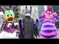 Disneyland Paris Halloween 2018 Character Montage w/Almost 20 Characters! Mickey & Minnie, Stitch +