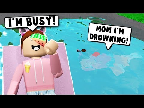 I Took My Kids To Chuck E Cheese On Bloxburg Roblox Youtube - drowning in roblox youtube