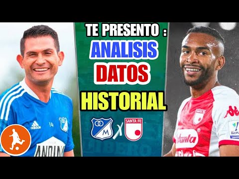 Te presento datos de Millonarios vs Santa Fe hoy 