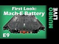 First look at the Ford Mustang Mach-E Electric Battery