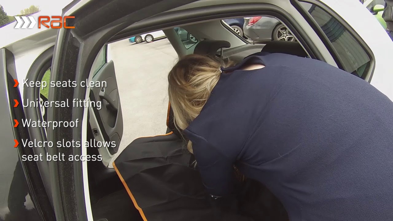 rac rear car seat cover for dogs