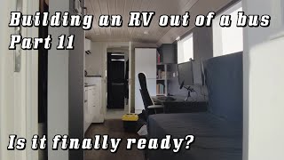 [11] Building and RV out of a bus, part 10: is it finally ready? (English subtitles)