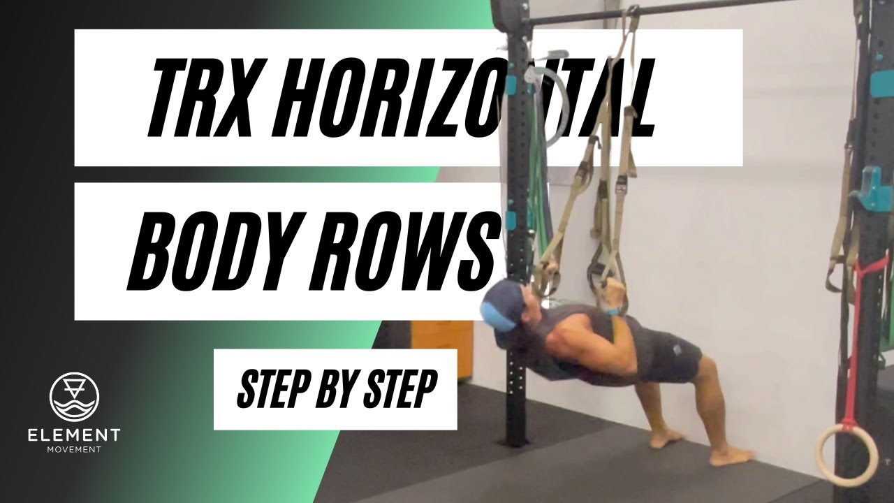 Low Angle TRX Row - YouTube