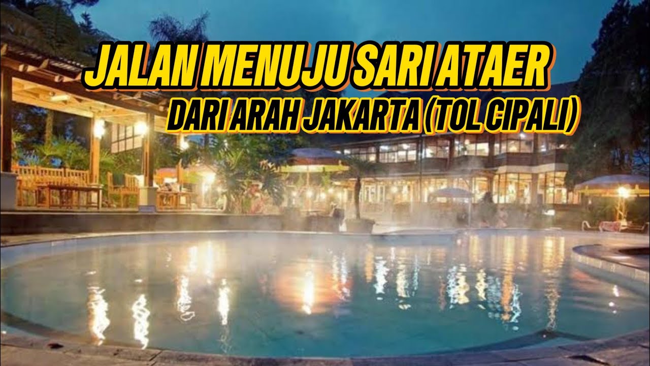 JALAN MENUJU SARI ATER SUBANG DARI ARAH JAKARTA