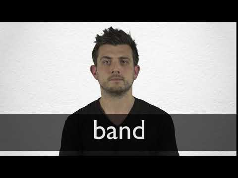 How to pronounce BAND in British English