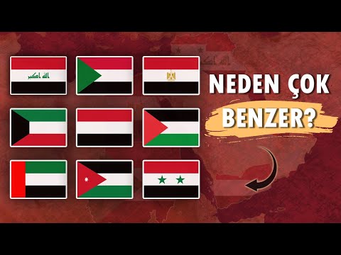 Neden Tüm Arap Ülkelerinin Bayrakları Benzer?